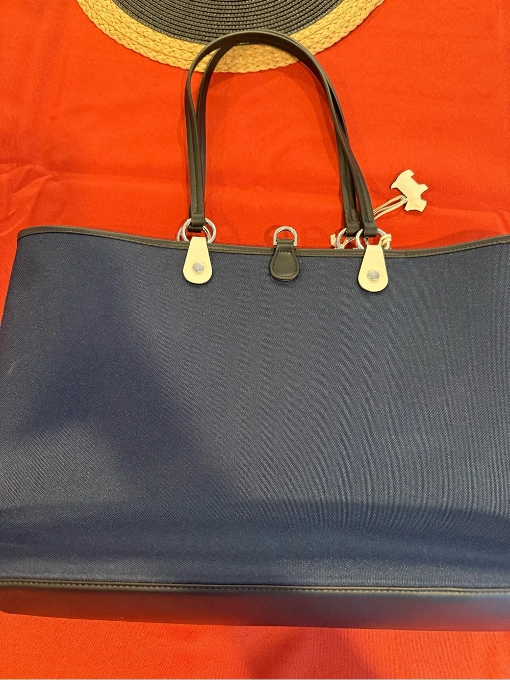 Radley London Addison Park Open Tote Navy NWT